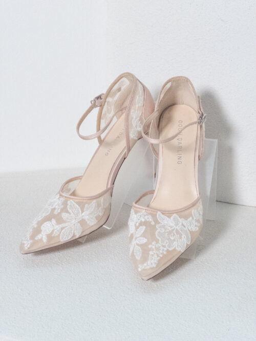 Sienna </br>Blush Side Panel Heels