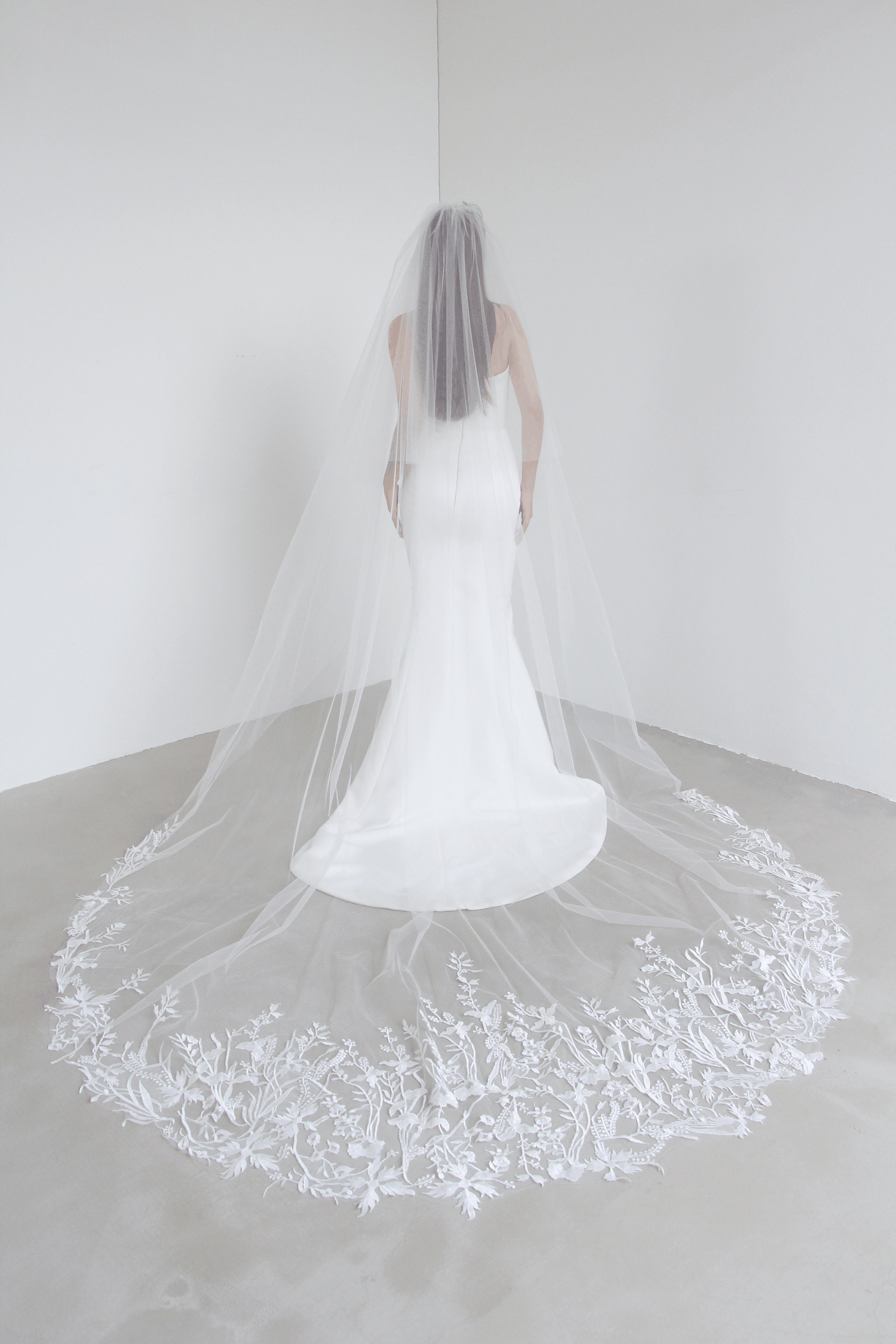 Wildflower Cathedral Veil