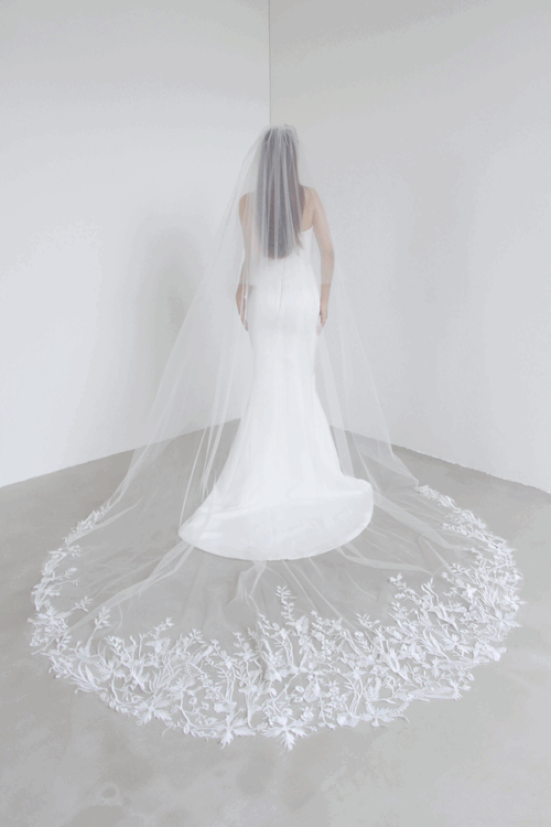 Wildflower Cathedral Veil